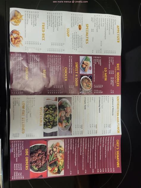 super pan asian cuisine moncks corner menu  Closed